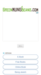 Mobile Screenshot of greenmungbeans.com